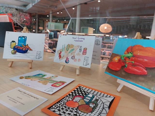 Expositie Kunst door de Brievenbus