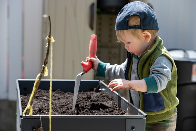 Moestuinieren met kinderen