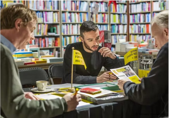 Amnesty Schrijven voor Vrijheid