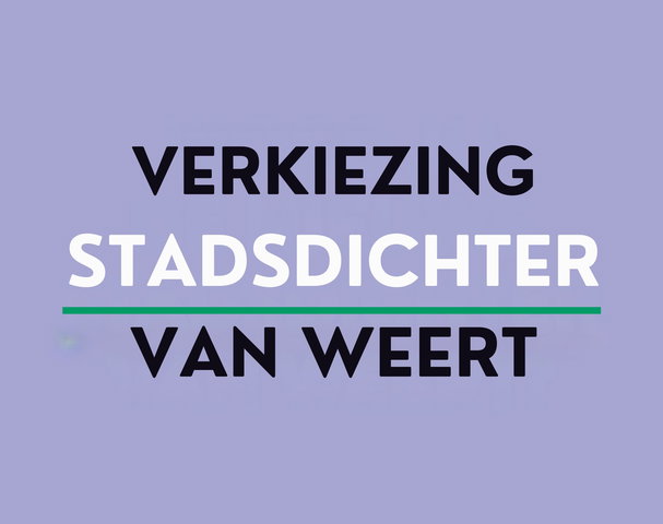 Verkiezing stadsdichter Weert 25-01-2024 20:00