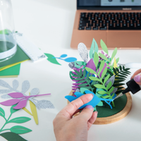 Plantenstolp maken met een plotter | MediaLab workshop