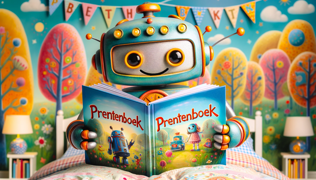 Prentenboek maken met slimme AI-computer