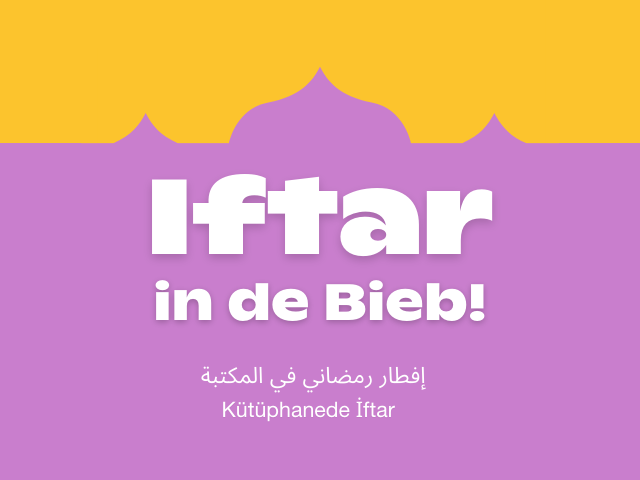 Iftar in de Bieb (Overvecht)