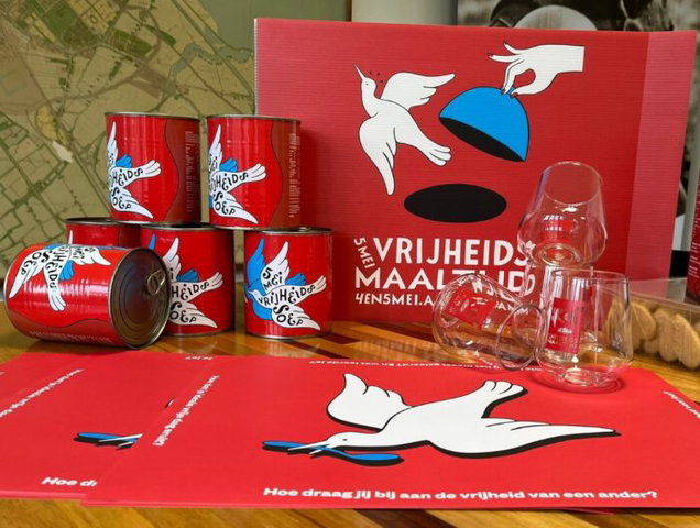 Wereldvredeshapjes en Vrijheidsmozaïek: samen vieren we de vrijheid!