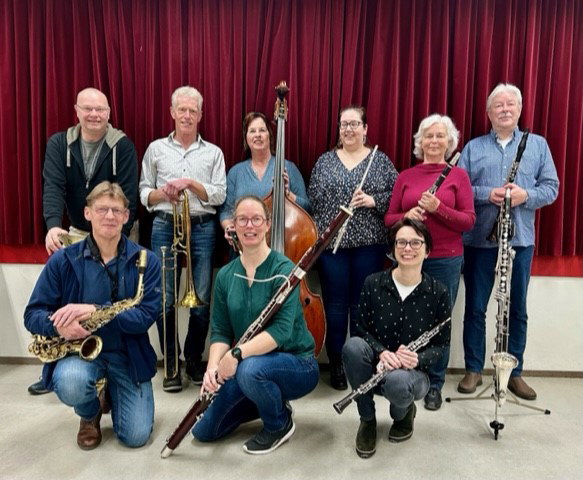 Concert blazersensemble de Vliegende Hollander