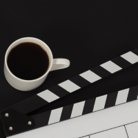 Film met koffie