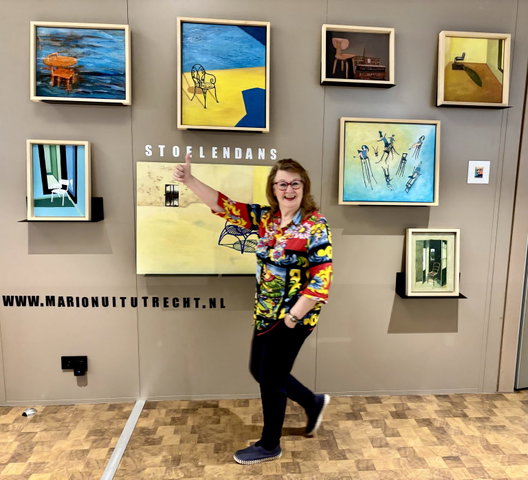 Tentoonstelling Marion Smit: Stoelendans
