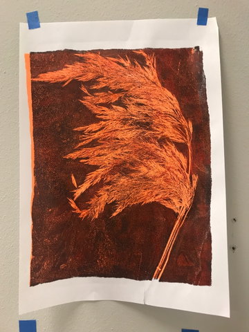 Kinderboekenbal: workshop monoprint