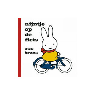Vertelplaten Nijntje op de fiets(thema verkeer)