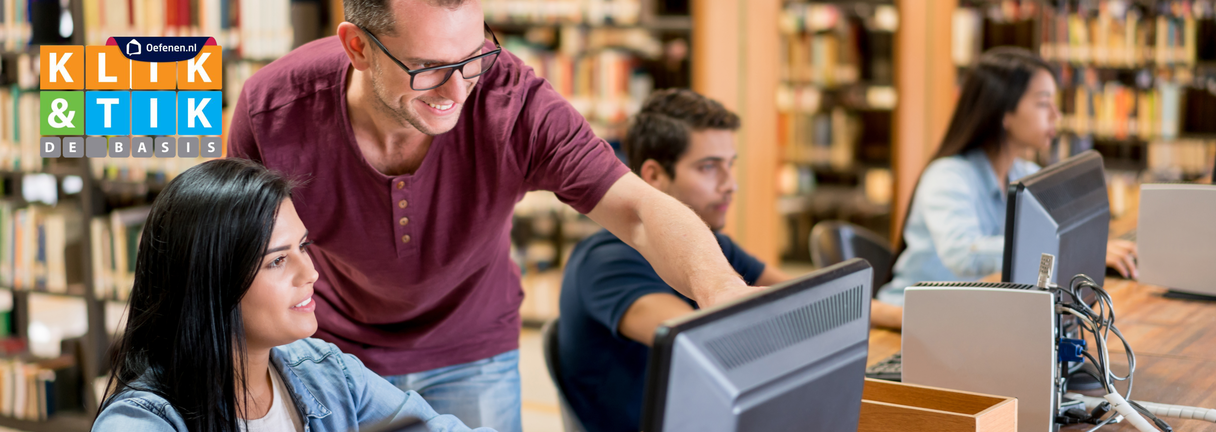 Klik & Tik | Leren omgaan met de computer, tablet en smartphone