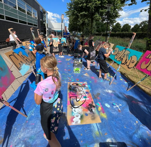 Vakantiefestival: Graffitiworkshop