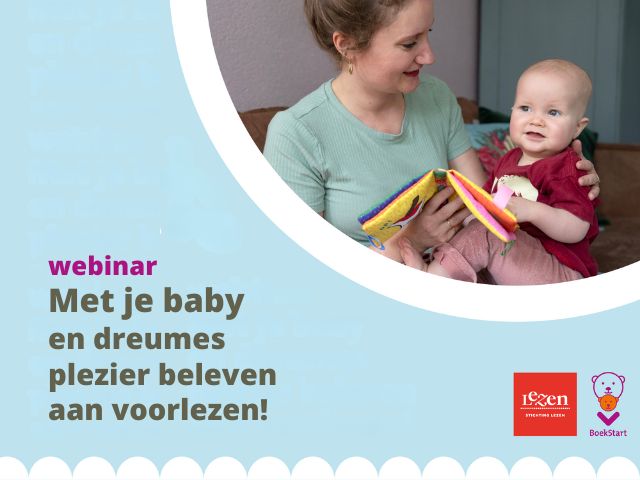 Webinar: Met je baby en dreumes plezier beleven aan voorlezen!