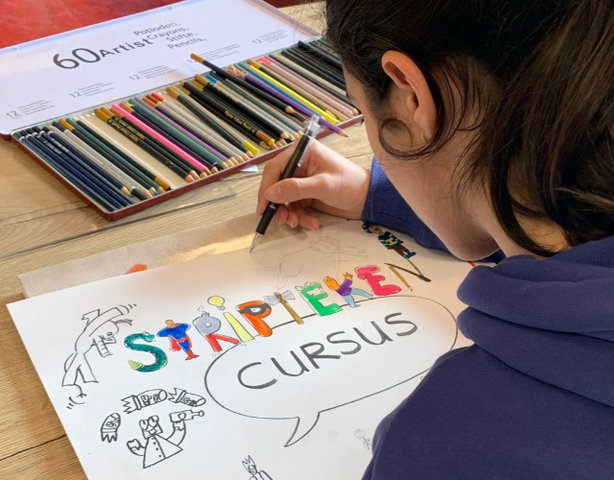 Cursus Striptekenen voor kids & tieners