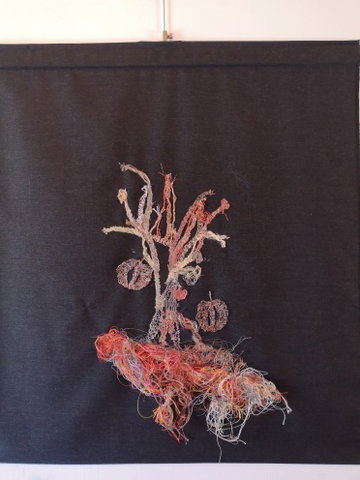 Expositie Textiele werken van Jozien Weststrate