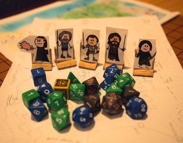 Dungeons and Dragons | One-shot met pizza