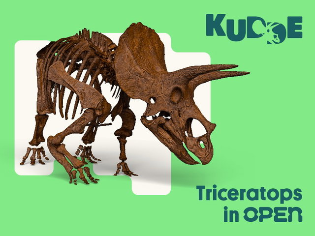 Triceratops in OPEN - Dino Talk