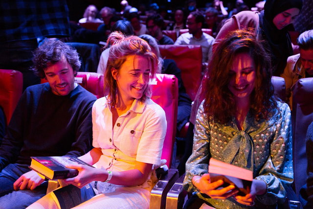 Frontaal in de Bieb: met Daan Borrel, Anja Meulenbelt en Halima Ikane
