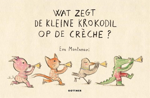 Wat zegt kleine krokodil op de creche?