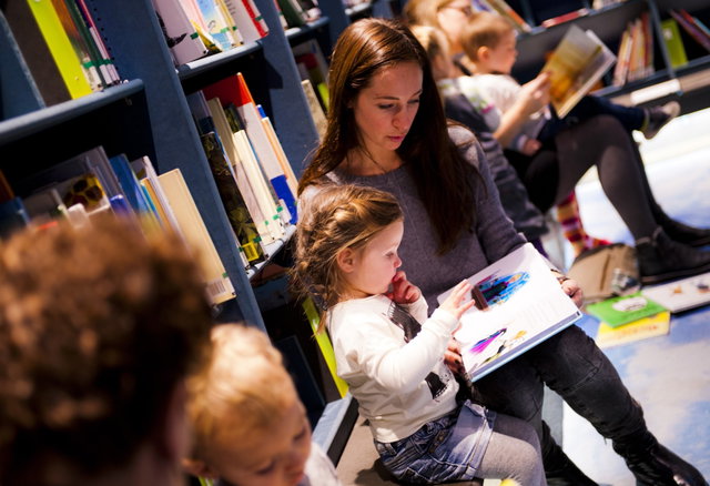 Voorlezen en speurtocht voor ouders en kinderen tot 4 jaar in Mierlo