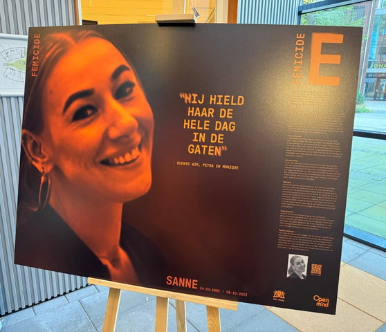 Expositie 'Femicide' in de Bibliotheek Winterswijk