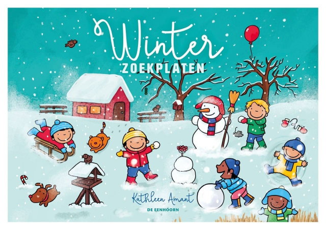 Vertelplaten: Winter zoekplaten (thema winter)