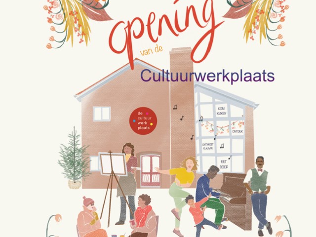 Opening van de Cultuurwerkplaats