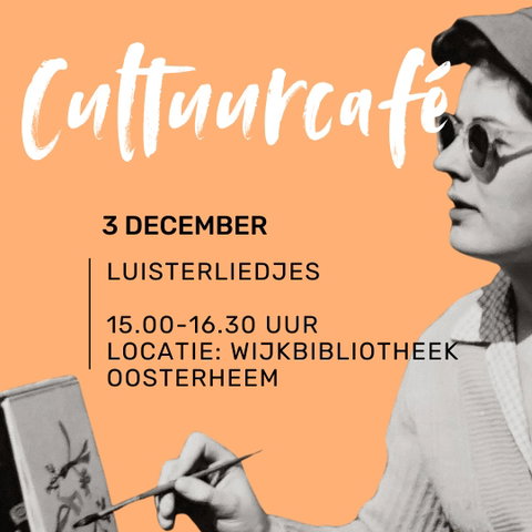 Cultuurcafé Wijck 03-12-2024 15:00