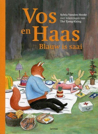 Neem een boek mee naar huis Vos en Haas - Blauw is saai