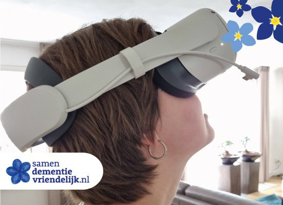 Ervaar beginnende dementie door middel van een VR-bril bij Bibliotheek Bernheze