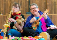 Voorstelling Kleine aap de Muziekstal Werelds