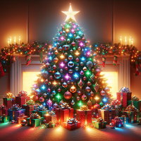 Kerstmiddag in de bibliotheek