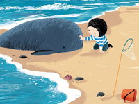 De kleine walvis