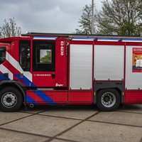 Brandweer in actie