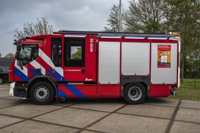 Brandweer in actie