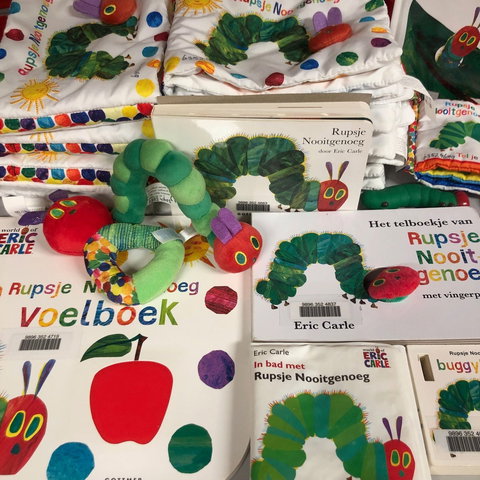 Rupsje Nooitgenoeg (babycollectie Boekstart)