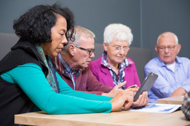 Telefoon- en tabletcursus voor beginners