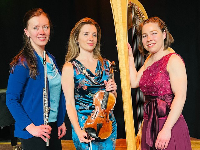 Klassiek concert: Ksenia Beltiukova (viool), Dasha Beltiukova (dwarsfluit) & Mirjam Rietberg (harp)
