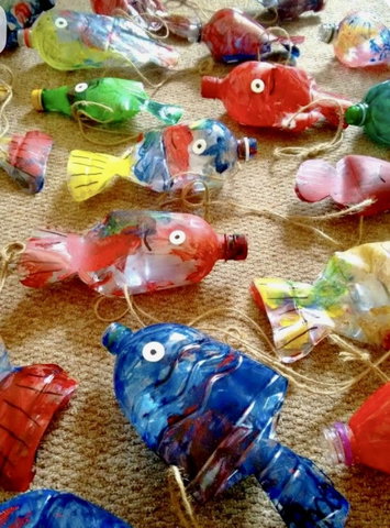 Creatief recyclen met petflessen