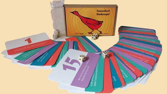 Ganzenbord Boekenspel | door leesmediaconsulent