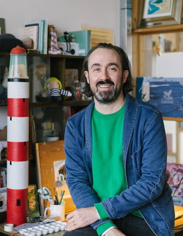 Ontmoet Benji Davies - illustrator van De kleine walvis (ENGELS)