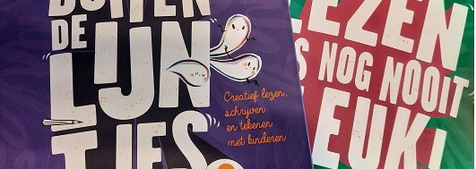 Leen de boeken: Lezen was nog nooit zo leuk! en Buiten de lijntjes 2 van Li Lefébure