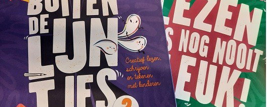 Leen de boeken: Lezen was nog nooit zo leuk! en Buiten de lijntjes 2 van Li Lefébure