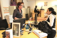 Bibliotheekbezoek voor brugklas