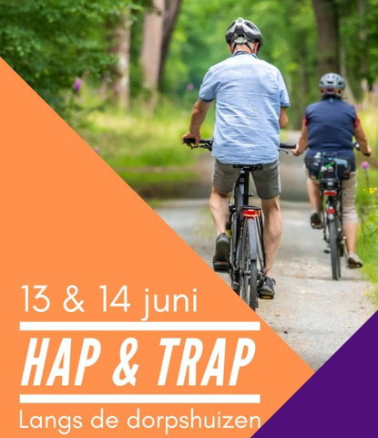 Hap & Trap: Fiets Langs de Dorpshuizen en Geniet!