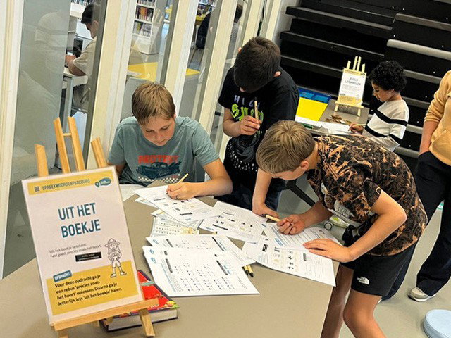 Spreekwoorden komen tot leven in de Bibliotheek!