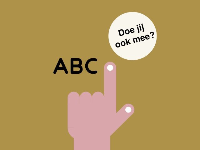 Letter- en boodschappenbingo