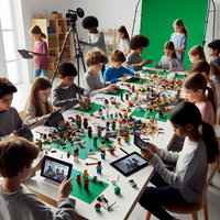Green Screen stopmotion met LEGO (6-12 jaar)