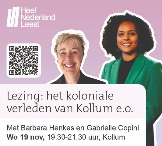 Lezing over het koloniale verleden van Kollum e.o.
