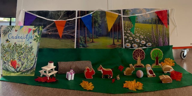 Project | Groep 1-2-3 | Verteltafel Cadeautje