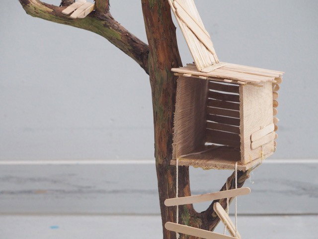 Bouw je eigen mini-boomhut!
